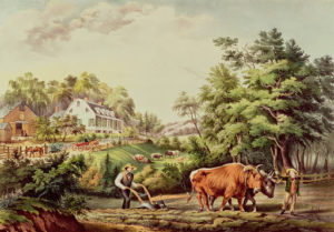 agrarian scene